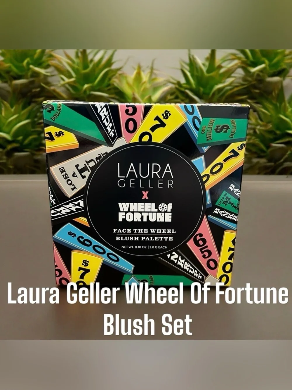 Laura Geller Wheel Of Fortune Face The Wheel Blush Palette NWT